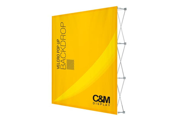 Velcro Pop Up Backdrop Stand